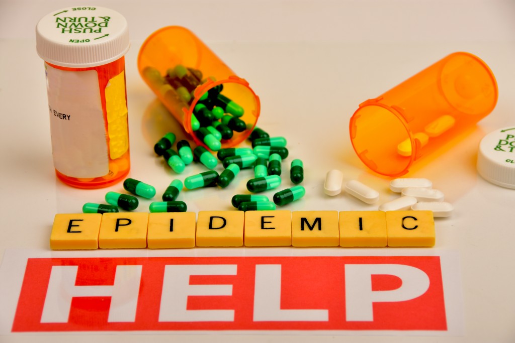 pills prescription during epidemic concept
